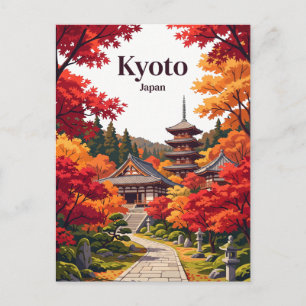 Carte Postale Kyoto, Japon