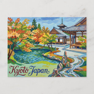 Carte Postale Kyoto Japon