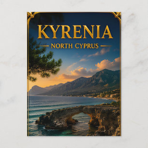 Carte Postale Kyrenia Chypre du Nord Évasion Côtière Mémoire
