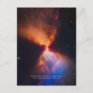 Carte Postale L1527 et Protostar - Télescope spatial James Webb