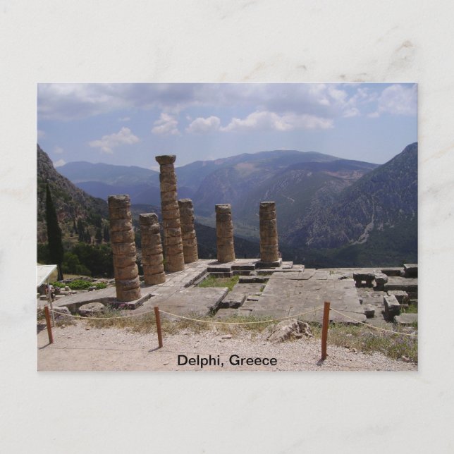 Carte Postale L'"Oracle de Delphi" (Devant)