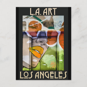 Carte postale LA Art2