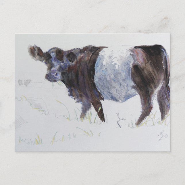 Carte Postale La bande blanche (Devant)