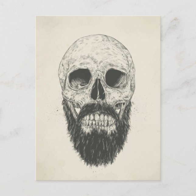 Carte Postale La barbe n'est pas morte (Devant)
