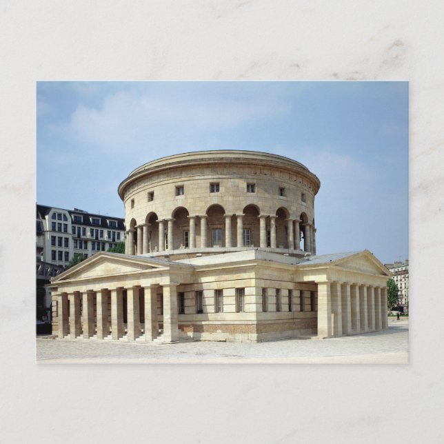 Carte Postale La Barrière de La Villette, 1784-87 (Devant)