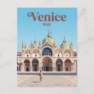 Carte Postale La basilique Saint-Marc Italie