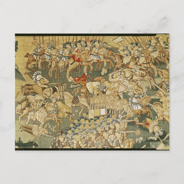 Carte Postale La bataille de Jarnac (Devant)