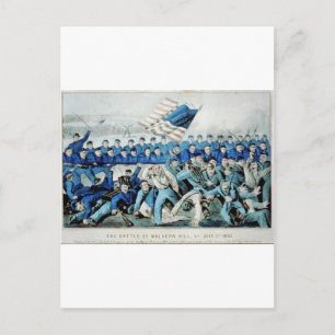 Carte Postale La bataille de Malvern Hill, Va. 1er juillet 1862
