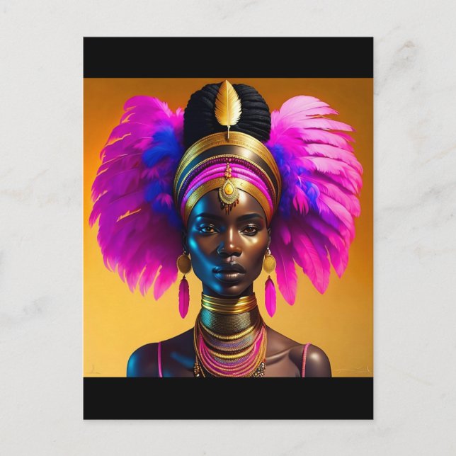 Carte Postale la beauté (Devant)