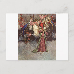 Carte Postale La beauté de Dulac et la bête