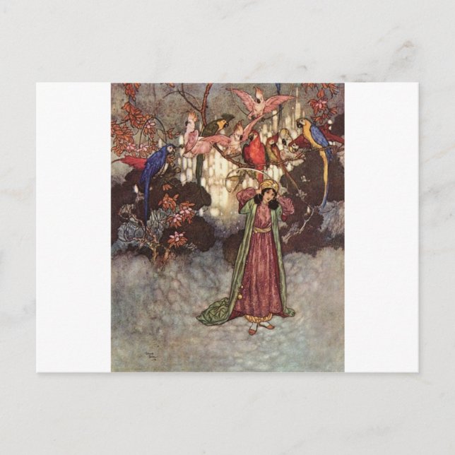 Carte Postale La beauté de Dulac et la bête (Devant)