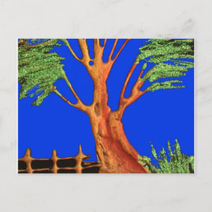 Carte Postale La beauté de l'acacia en Afrique : Serengeti Seren