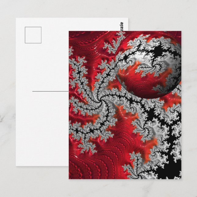 Carte Postale La beauté de Mandelbrots (Devant / Derrière)