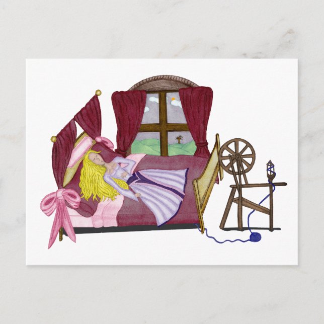 Carte Postale La beauté du sommeil (Devant)