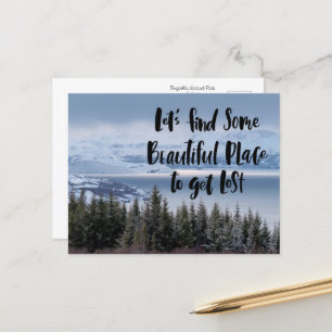 Carte Postale La beauté islandaise captivante