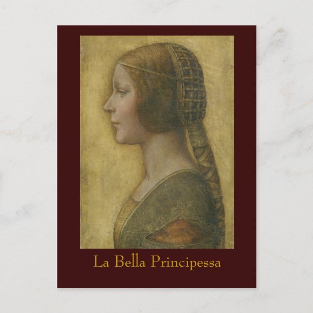 Carte postale La Bella Principessa (Devant)