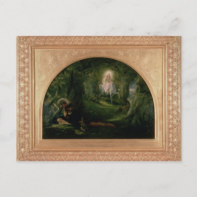 Carte Postale La Belle Dame Sans Merci (Devant)