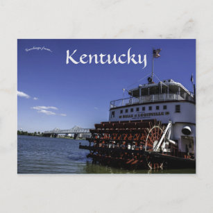 Carte Postale La Belle de Louisville à Loiusville Kentucky