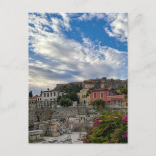 Carte Postale La belle et colorée Athènes