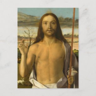 Carte Postale La Bénédiction du Christ au 15ème siècle