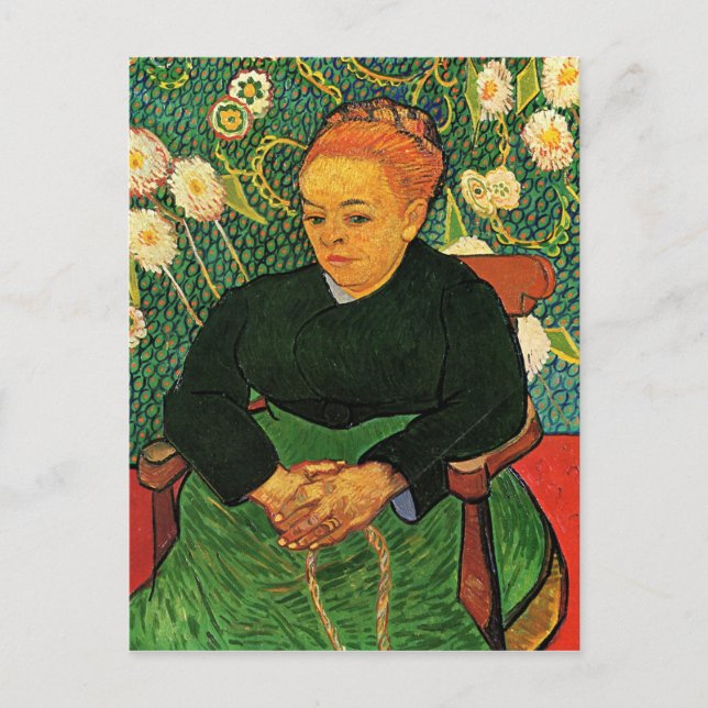 Carte Postale La Berceuse Augustine Roulin par Vincent van Gogh (Devant)