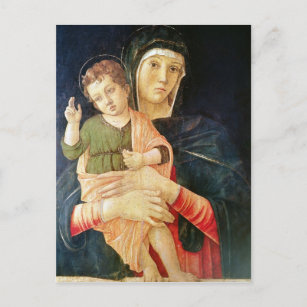 Carte Postale La Bienheureuse Vierge et Enfant, 1460-70