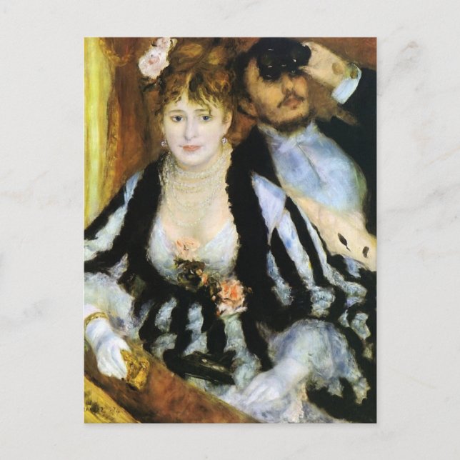 Carte Postale La boîte de théâtre de Renoir (Devant)