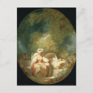 Carte Postale La Bonne Mère par Jean-Honore Fragonard