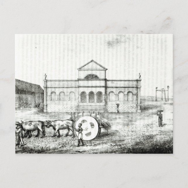 Carte Postale La bourse de Rio, un piège public (Devant)