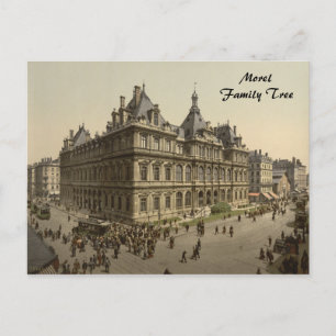 Carte Postale La Bourse, Lyon, France