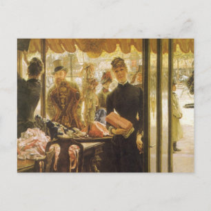 Carte Postale La Boutique de James Tissot, Art Victorien