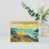 Carte Postale La Californie côtière (Debout devant)