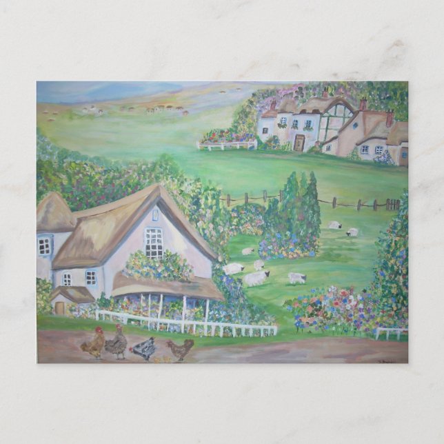 Carte Postale La campagne anglaise (Devant)