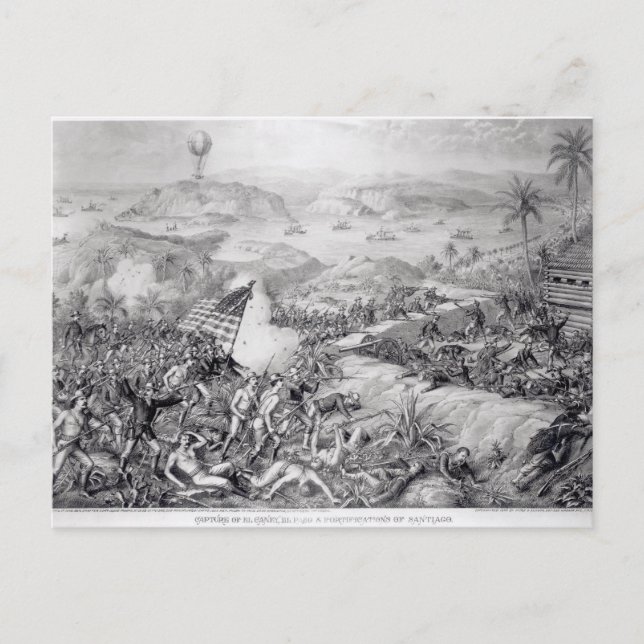 Carte Postale La capture d'El Caney, El Paso (Devant)