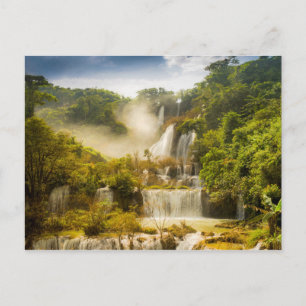 Carte Postale La cascade de Lor Su Thaïlande