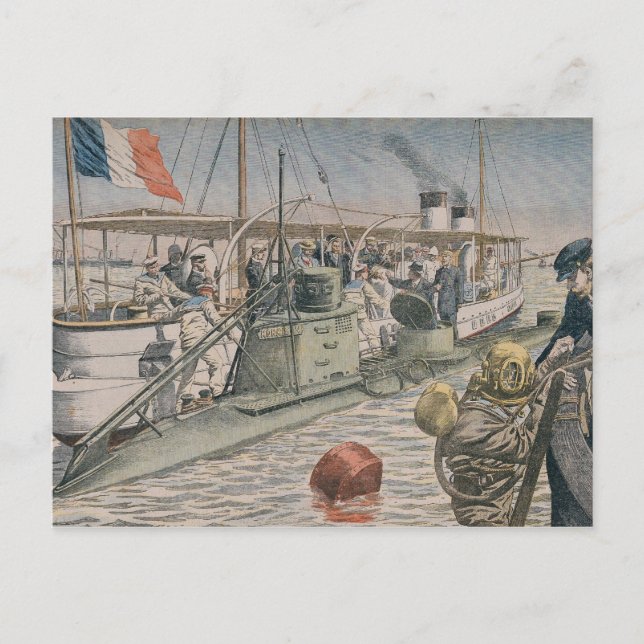 Carte Postale La catastrophe de Bizerte (Devant)