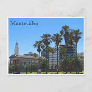 Carte Postale la cathédrale de montevideo