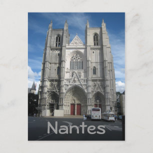 Carte Postale La cathédrale de Nantes