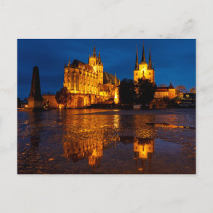 Carte Postale La Cathédrale d'Erfurter