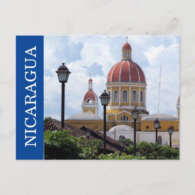 Carte Postale la cathédrale du nicaragua (Devant)