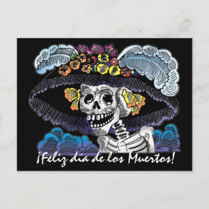 Carte postale La Catrina Dia de los Muertos