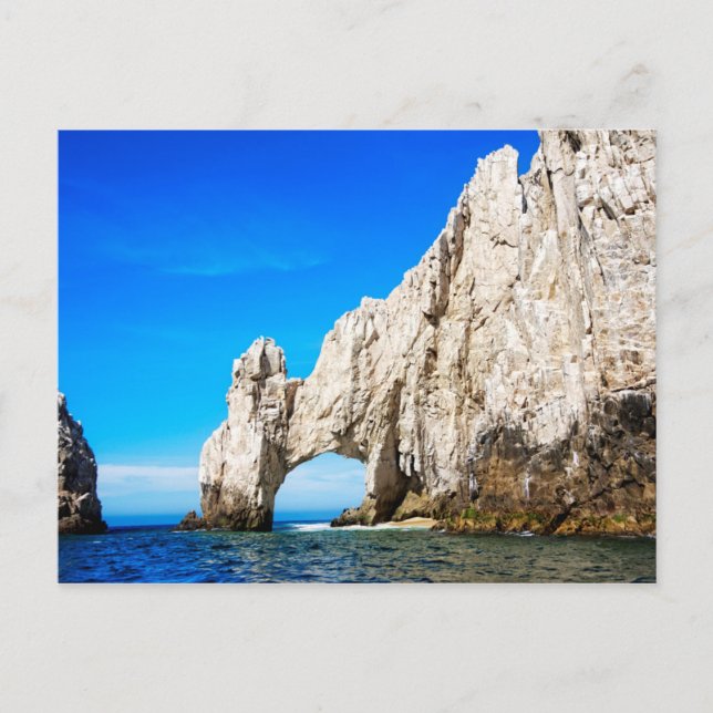 Carte Postale La Célèbre Arche De Cabo San Lucas (Devant)