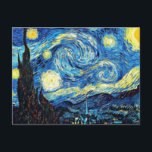 Carte Postale La célèbre peinture de Van Gogh, Nuit étoilée<br><div class="desc">La célèbre peinture de Van Gogh,  Nuit étoilée. Meilleure vente !</div>