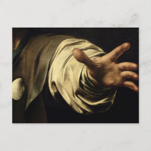 Carte Postale La Cène à Emmaüs, 1601