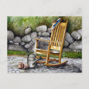 Carte Postale La chaise Rocking