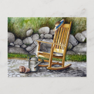 Carte Postale La chaise Rocking