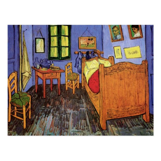 Carte Postale La Chambre Van Gogh Vincent A Arles Beaux Arts Zazzle Fr