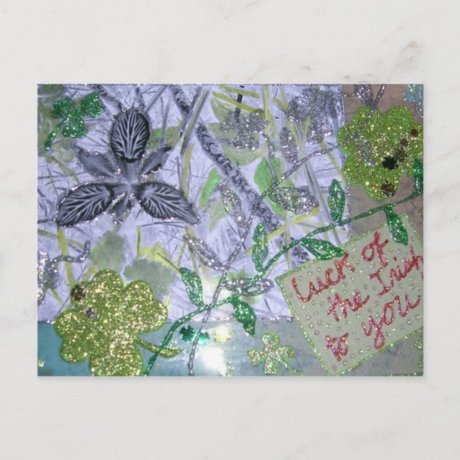 Carte Postale La chance des Irlandais pour vous (Devant)