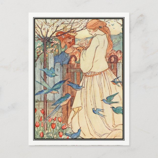 Carte Postale La chanson de Maiden par Florence Harrison (Devant)