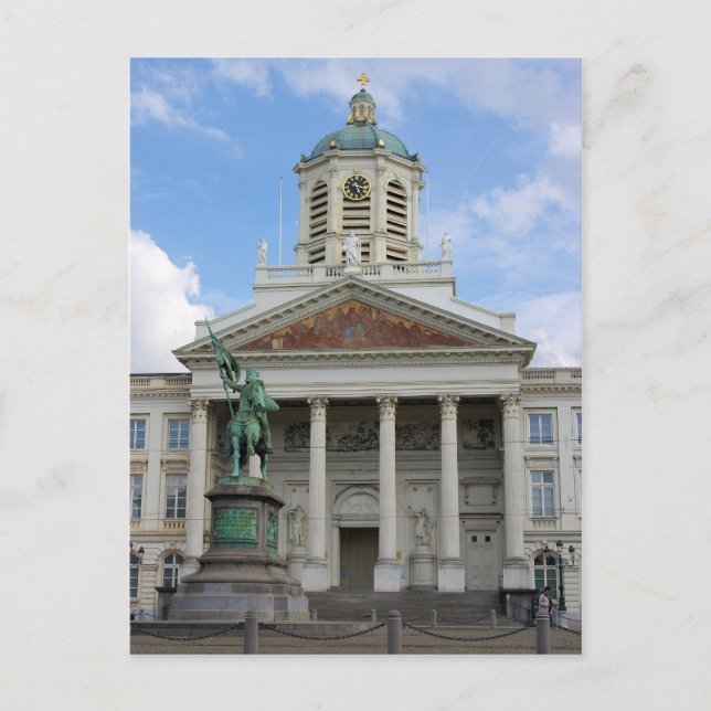 Carte Postale La chapelle du Palais Royal belge à Bruxelles (Devant)